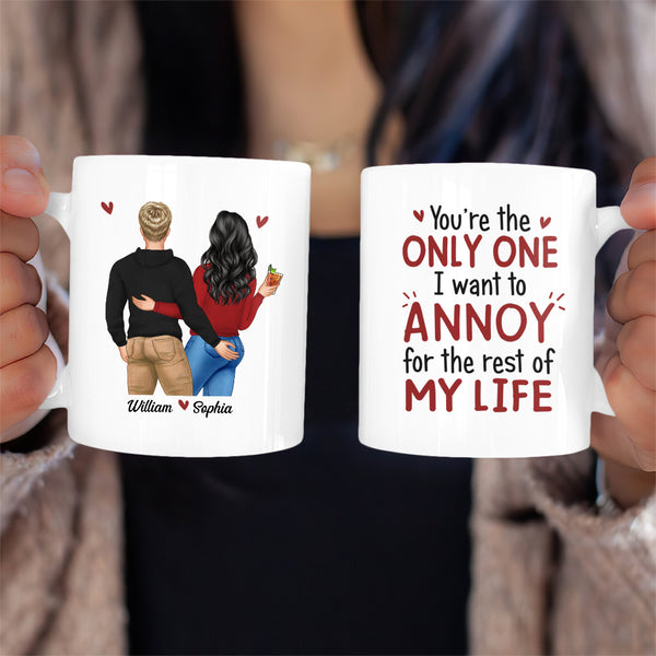 Après des années plus chaud que ce café - Cadeau pour les couples Cadeau d’anniversaire - Tasse personnalisée