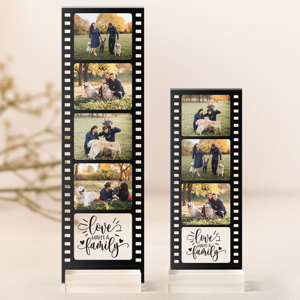 Loves Make A Family - Individuelle Acryl-Foto-Filmstreifen haps903