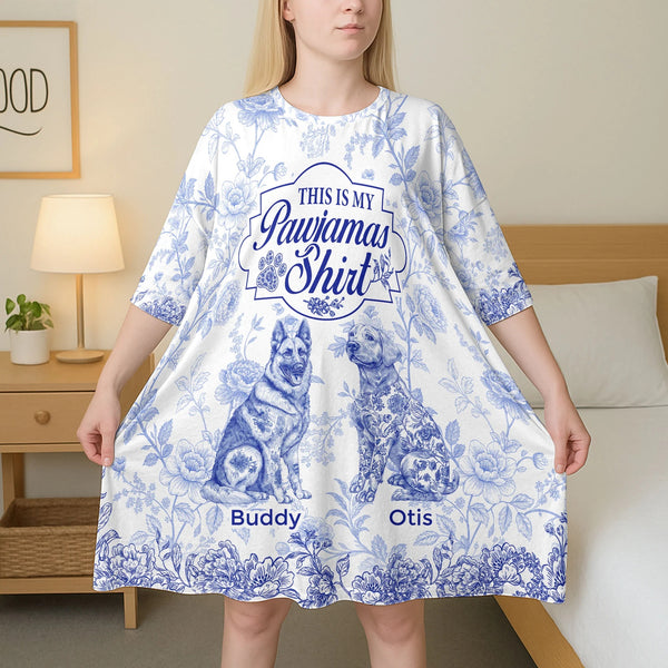 Nanasaurus Süße Dinosaurier Oma - Personalisiertes Custom Shirt Hoodie
