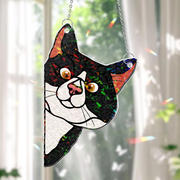 Gesegnet, Oma genannt zu werden – personalisiertes Sonnenfänger-Ornament zum Aufhängen am Fenster