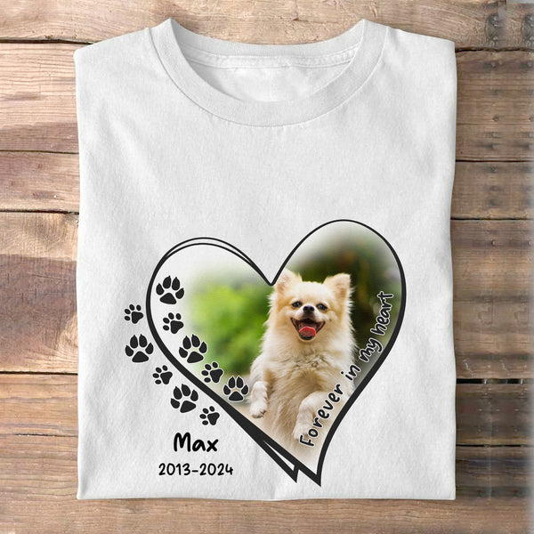 Pet Memorial gift - Personalized Custom Photo Shirt Gift - Personalized Pet Memorial gift