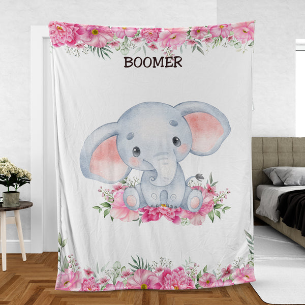 Newborn Baby Blanket - Personalized Blanket
