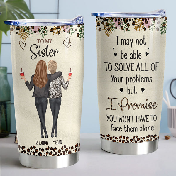 I Love That You're My Soul Sister - Bestie Personalized Custom 20oz Tumbler - Perfect Gift For Best Friends, BFFs, Sisters