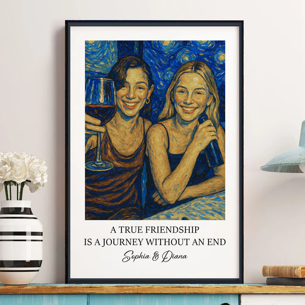 Immer bei dir Himmel Familienmitglieder, Gedenkpersonalisiertes Poster