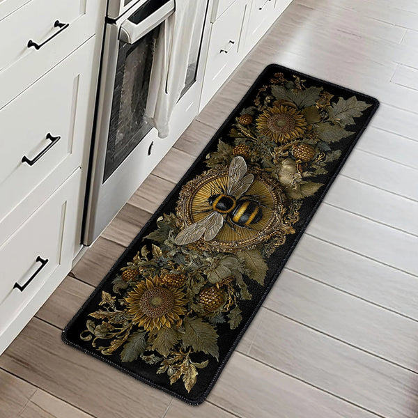 Bee Butterfly Dragonfly Lovers Farmhouse Cottagecore Decor - Personalized Runner Rug