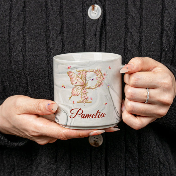 D'abord Maman, Maintenant Mamie - Tasse Personnalisée