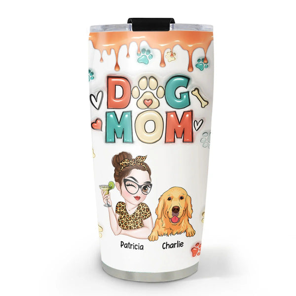 Faites-moi plaisir - Cadeau pour Maman - Tasse personnalisée de 40 oz avec paille et couvercle